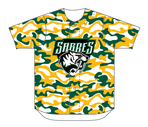 SUBLIMATED FULL BUTTON BASEBALL JERSEY