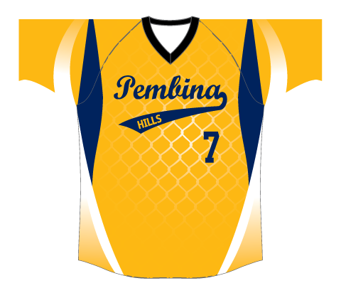 SUBLIMATED V-NECK BASEBALL JERSEY