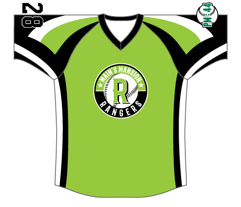 SUBLIMATED V-NECK BASEBALL JERSEY