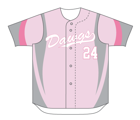 SUBLIMATED FULL BUTTON BASEBALL JERSEY