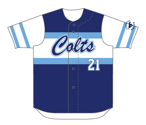 SUBLIMATED FULL BUTTON BASEBALL JERSEY