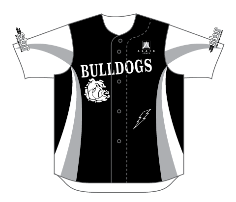 SUBLIMATED FULL BUTTON BASEBALL JERSEY