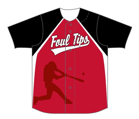 SUBLIMATED FULL BUTTON BASEBALL JERSEY