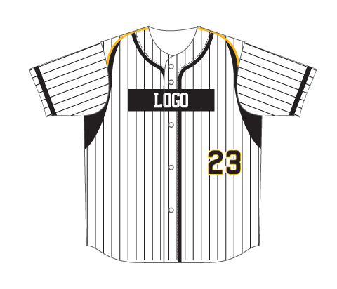 SUBLIMATED FULL BUTTON BASEBALL JERSEY