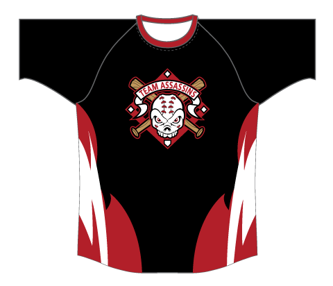 SUBLIMATED CREW NECK BASEBALL JERSEY