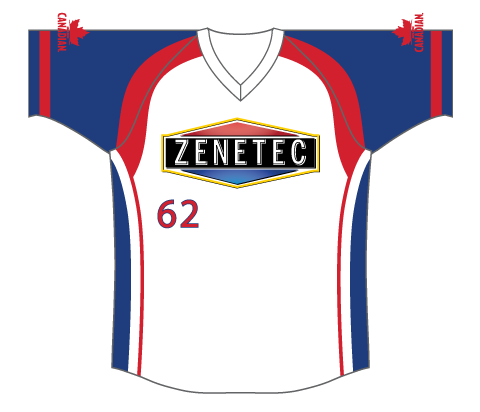 SUBLIMATED V-NECK BASEBALL JERSEY