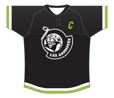 SUBLIMATED 2 BUTTON RIBBED BASEBALL JERSEY